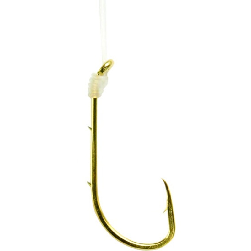 Sea Striker Snelled Gold Baitholder 12" Leader 6pk