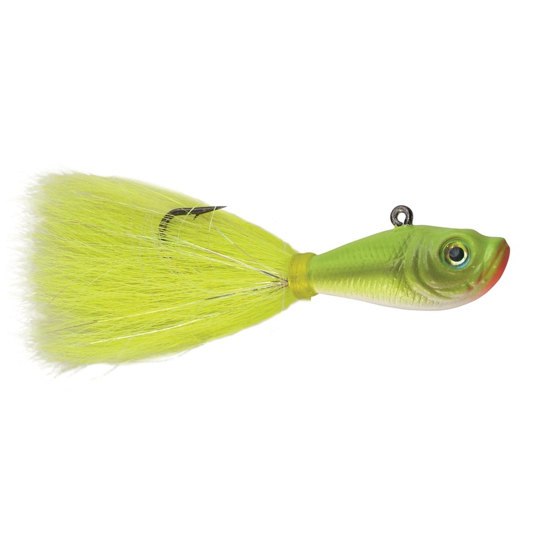 SPRO Prime Bucktail Jig Crazy Chartreuse