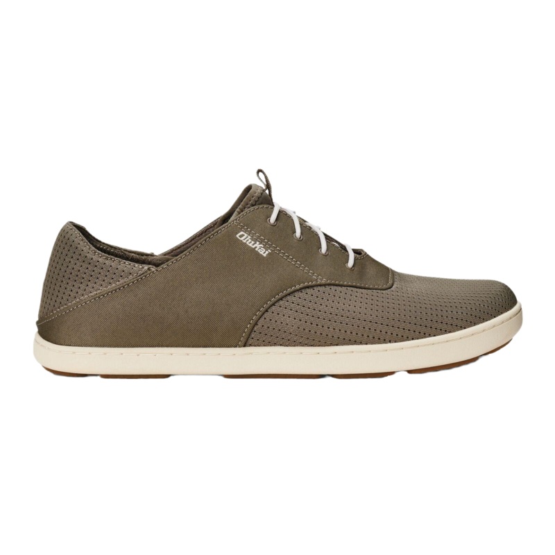OluKai Mens Nohea Boat Shoe-Clay/Tapa