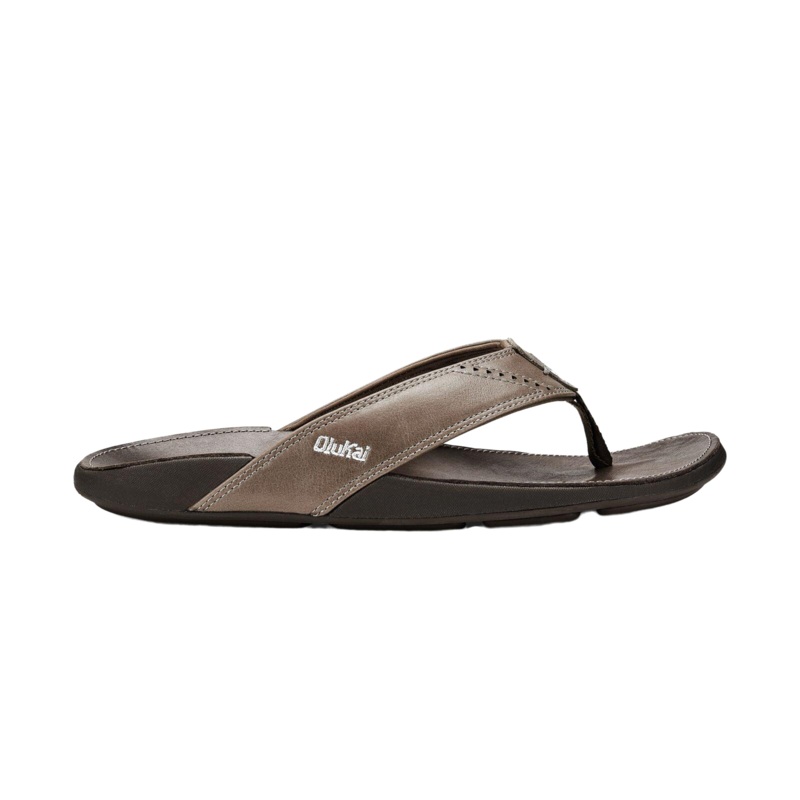 OluKai Mens Nui Sandals-Mustang