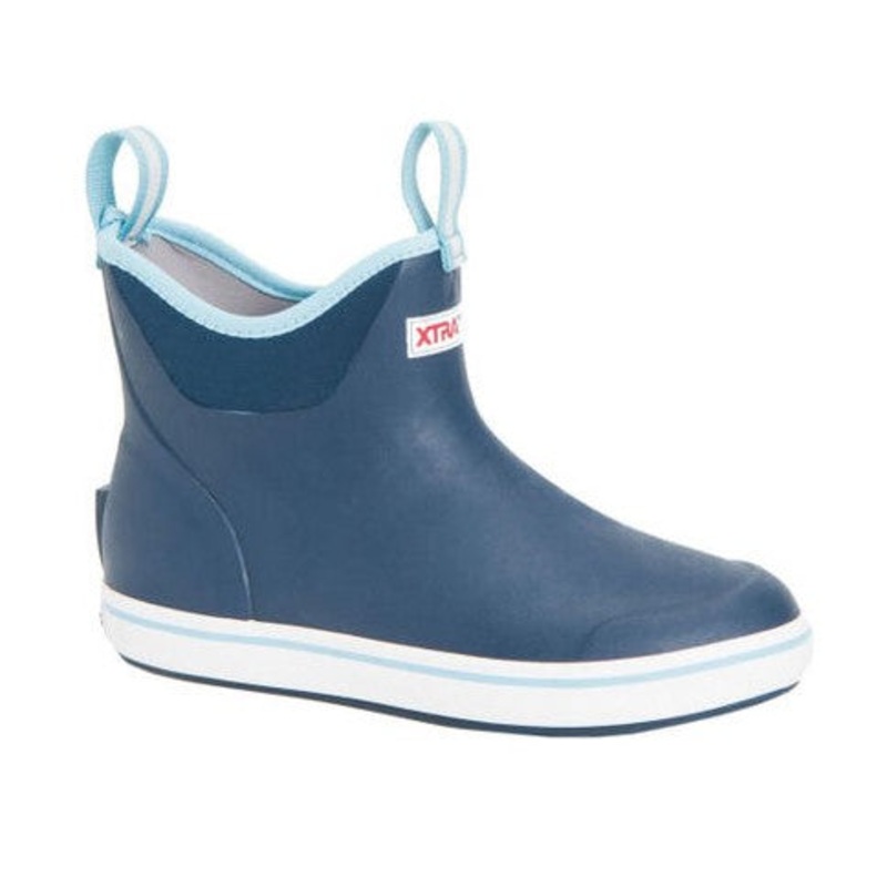 XtraTuf Women's Ankle Deck Boot - Navy
