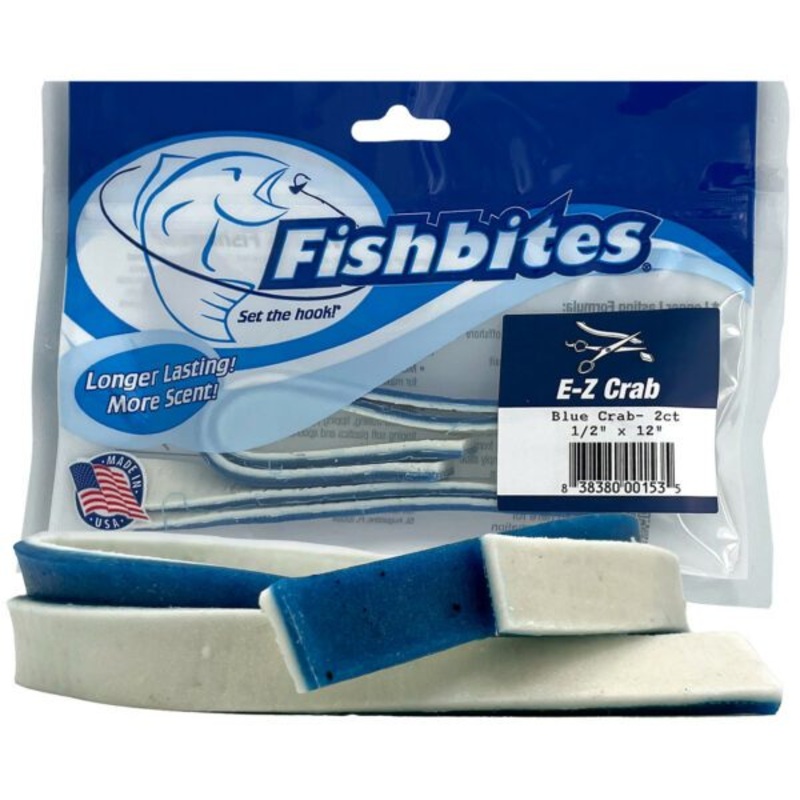 Fishbites E-Z Crab - Blue White