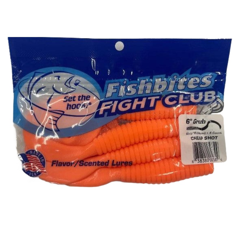 Fishbites Fight Club 6" Grub Cheapshot