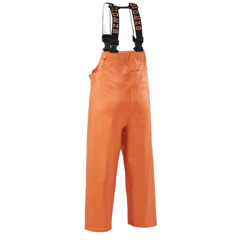 Grundens Clipper 117 Bib Youth orange