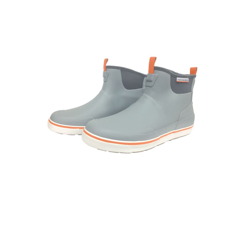 Grundens Deck-Boss 6 in Ankle Boot Monument Grey