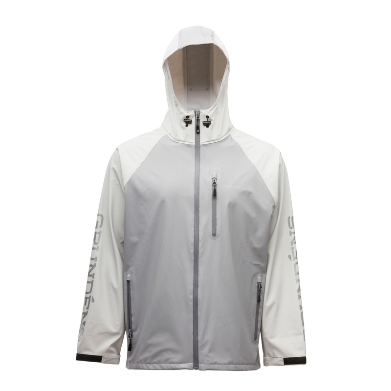 Grundens Tourney Jacket Sky Rocket Grey Mist