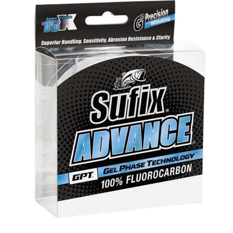 Suffix Adv Fluoro Leader 10 lb Clear
