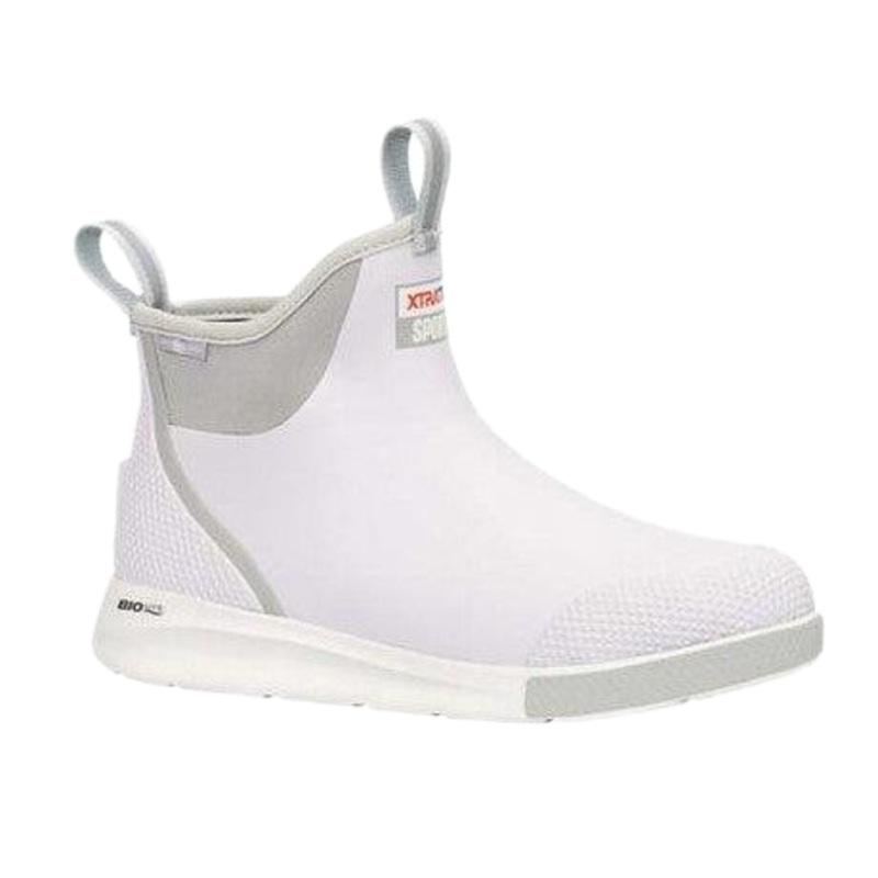 XtraTuf Men's Ankle Deck Sport - White