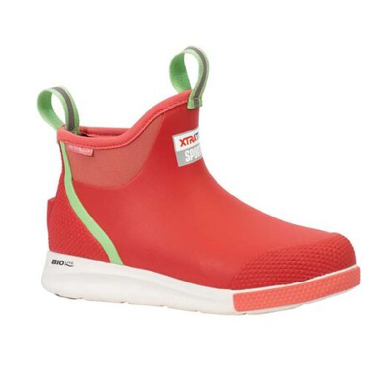 XtraTuf Women's 6" Deck Boot Sport- Coral