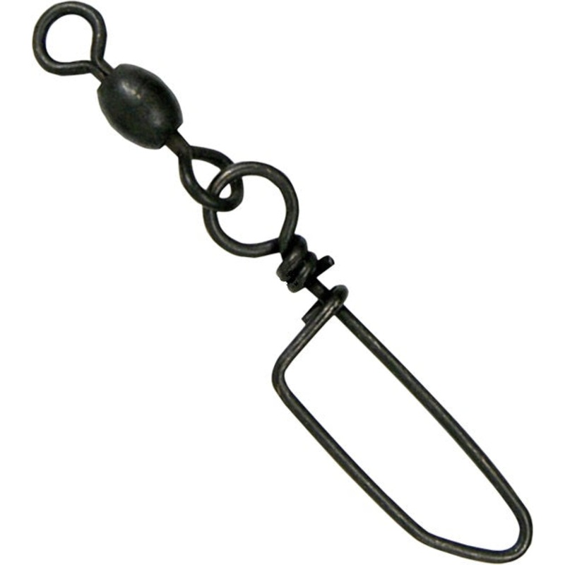 Billfisher SS Coastlock Snap Swivel Black Oxide