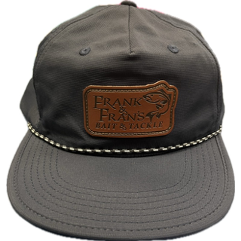 F&F Leather Sign Logo Outdoor Cap OC504 Hat