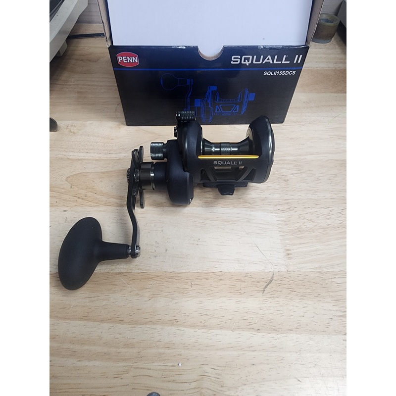 Penn Squall 15 SDCS with Low Profile Knob