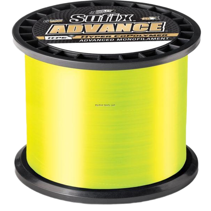 Sufix Advance Mono 12 lb Neon Lime