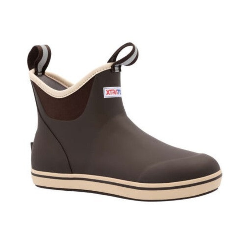 XtraTuf 6" Ankle Deck Boot - Chocolate/Tan