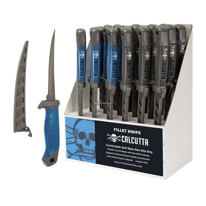 Calcutta CDFK6G-18 Golf Style Grip Filet Knife