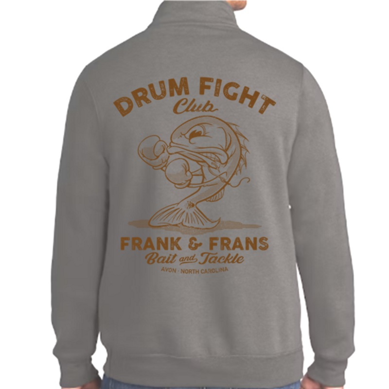 F&F Drum Fight Club 1/4 Zip