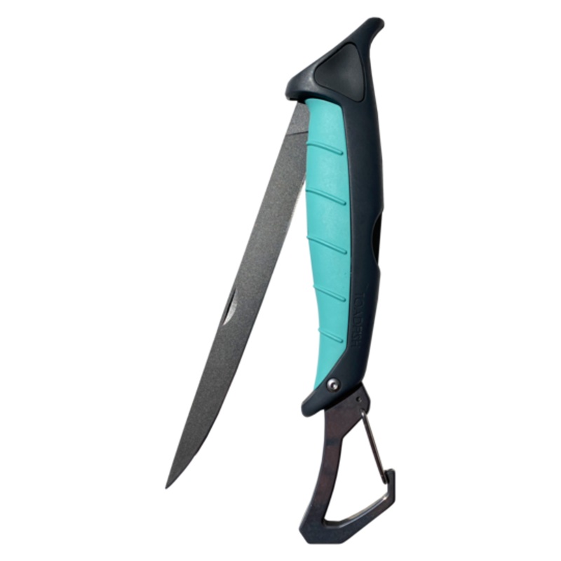 Toadfish Folding Filet Knife with Carabiner