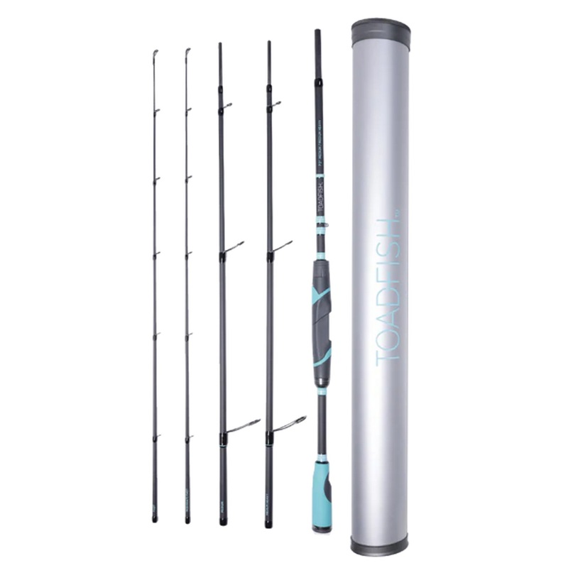Toadfish Stowaway Travel Spinning Rods