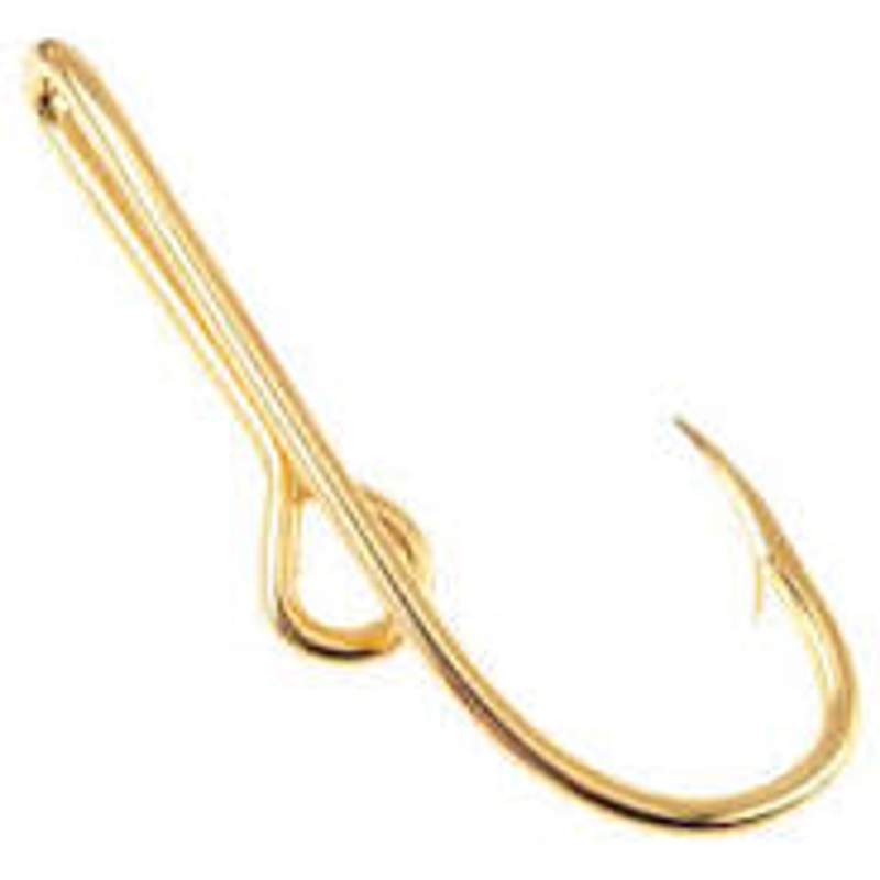 Angler's Choice Gold Hat Hook / Money Clip