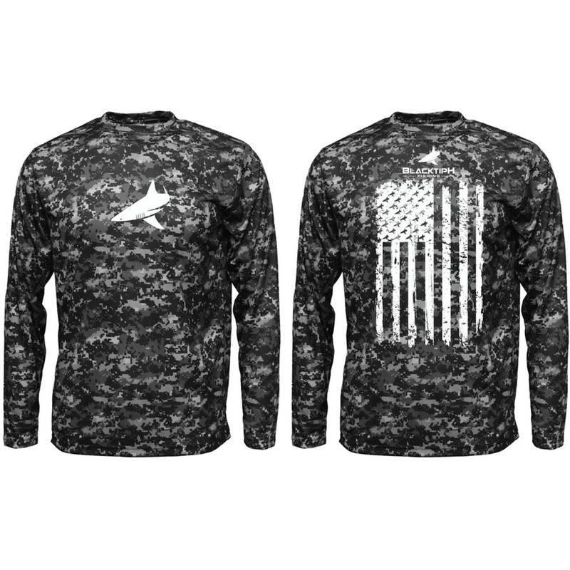 BlacktipH Performance Digital Camo LS Shirt