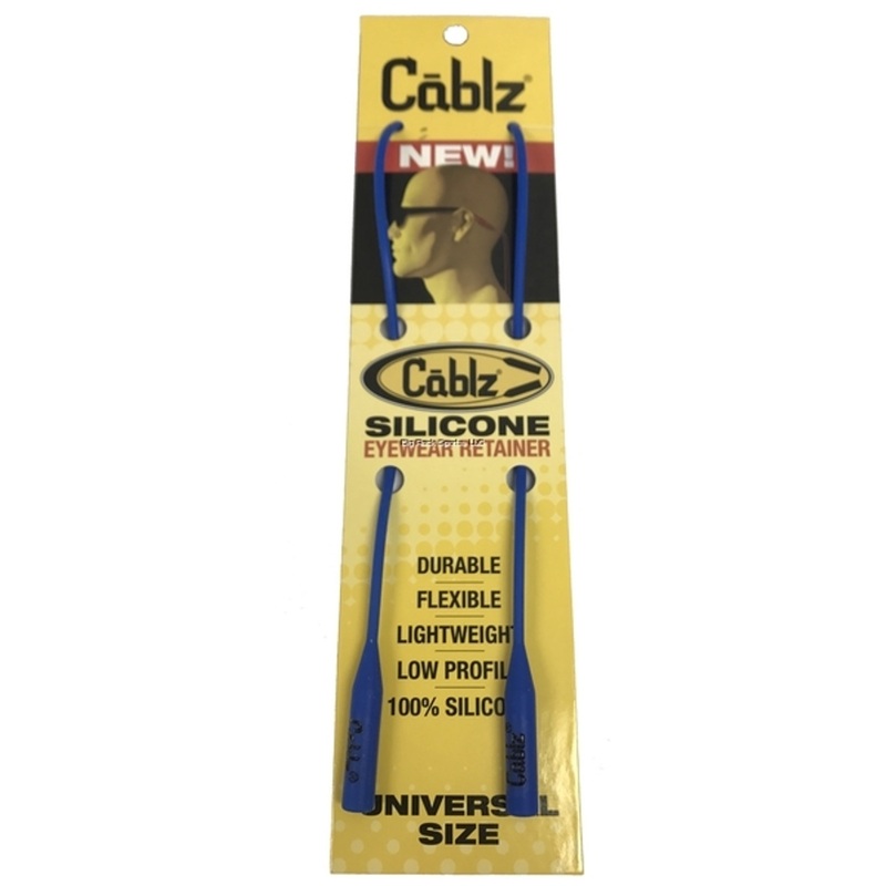 Cablz SIliconeBlu Silicone Eyewear Retainer, 16" length, Blue