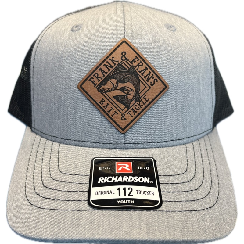 F&F Richardson 112 Youth  Leather Patch Hat