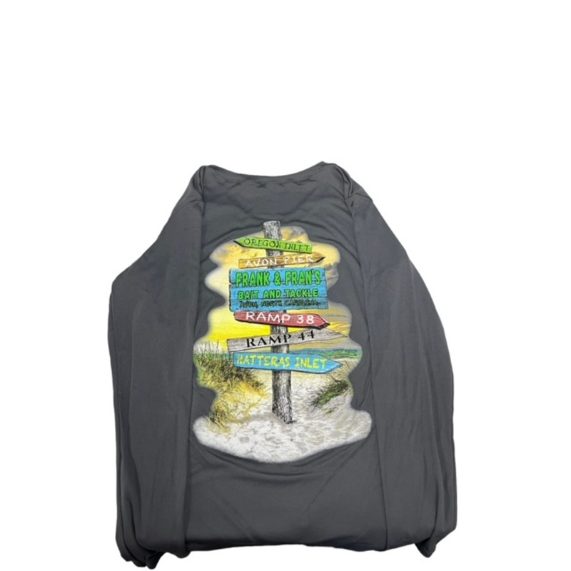F&F Sign Post Ladies VNeck Wicking