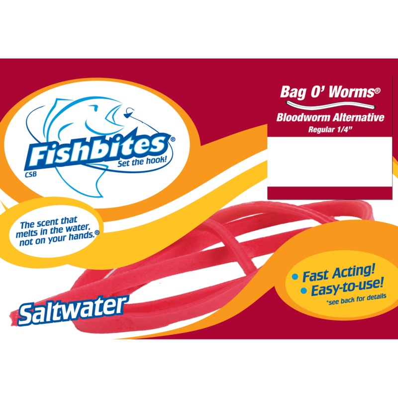 Fishbites Fast Acting Bag O'Worms