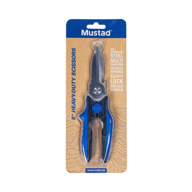 Mustad 8" Heavy-Duty Scissors