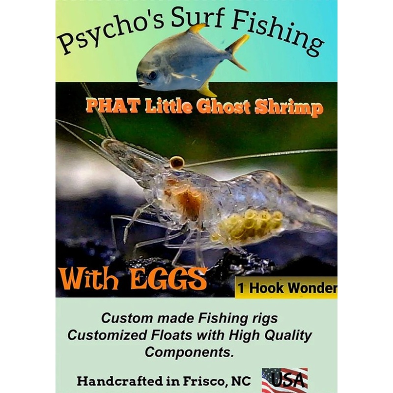 Psycho's Surf Fishing Little Ghost Shrimp