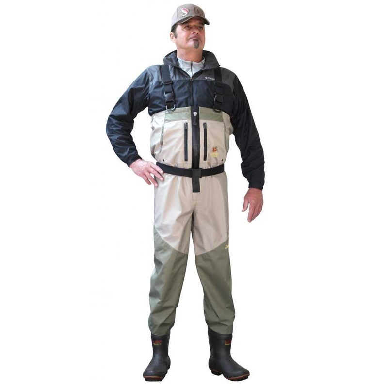 Caddis Deluxe Plus Breathable Zipper Bootfoot Wader