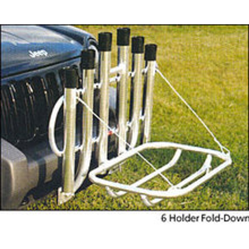 Fish-N-Mate 136 6 Holder Fold-Down Rod Rack