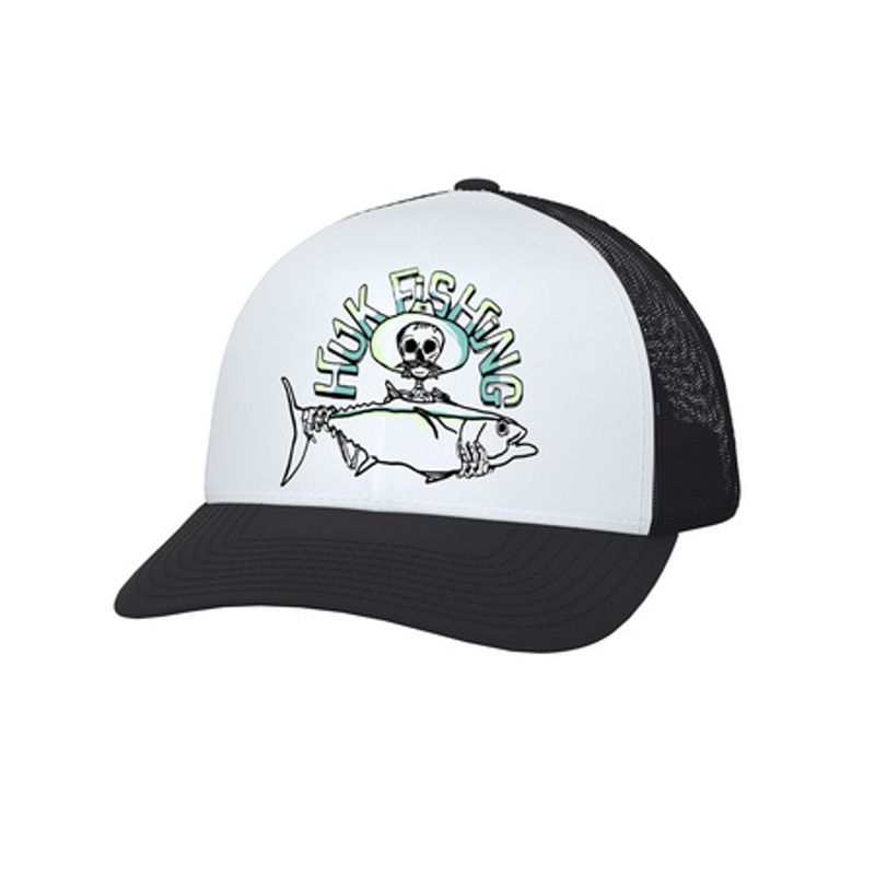 HUK TUNA SKULL FOAM TRUCKER