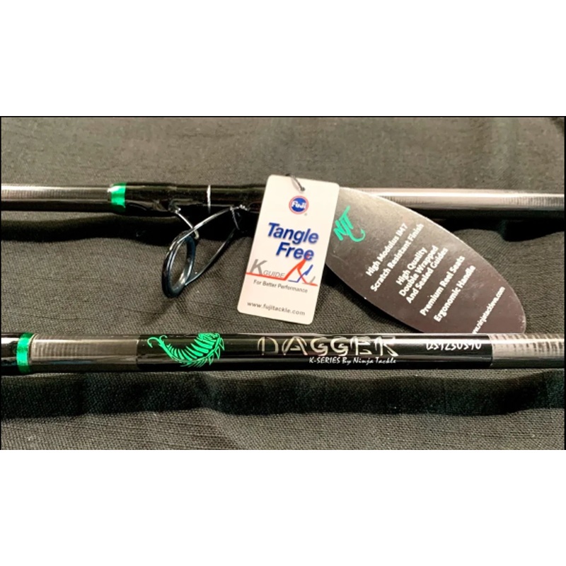 Ninja Tackle Dagger 9' 1-4oz Rod K-Series