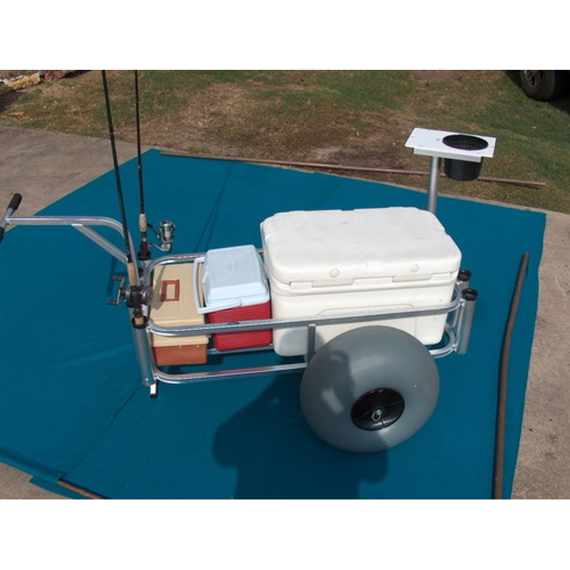 Angler's 686 XL Cart Grey Wheels