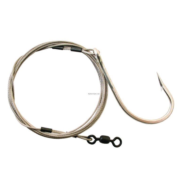 Calcutta CSHK9/0 Shark Rig 9/0 Hook w/270# Cable