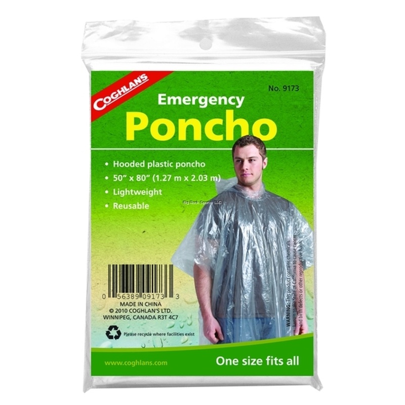 Coghlans 9173 Emergency Poncho