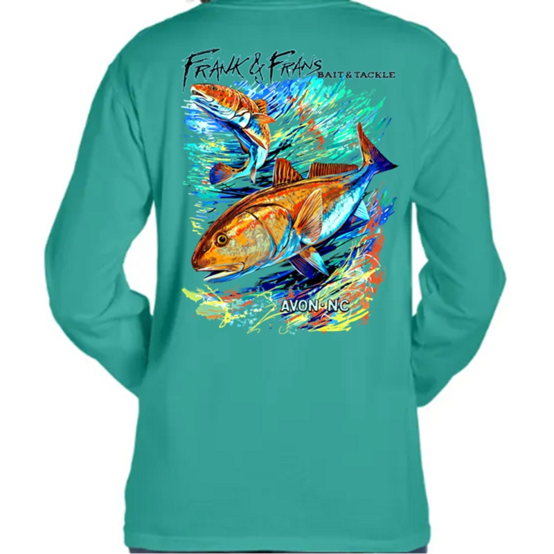 F&F Drum Splash Long Sleeve With Pocket