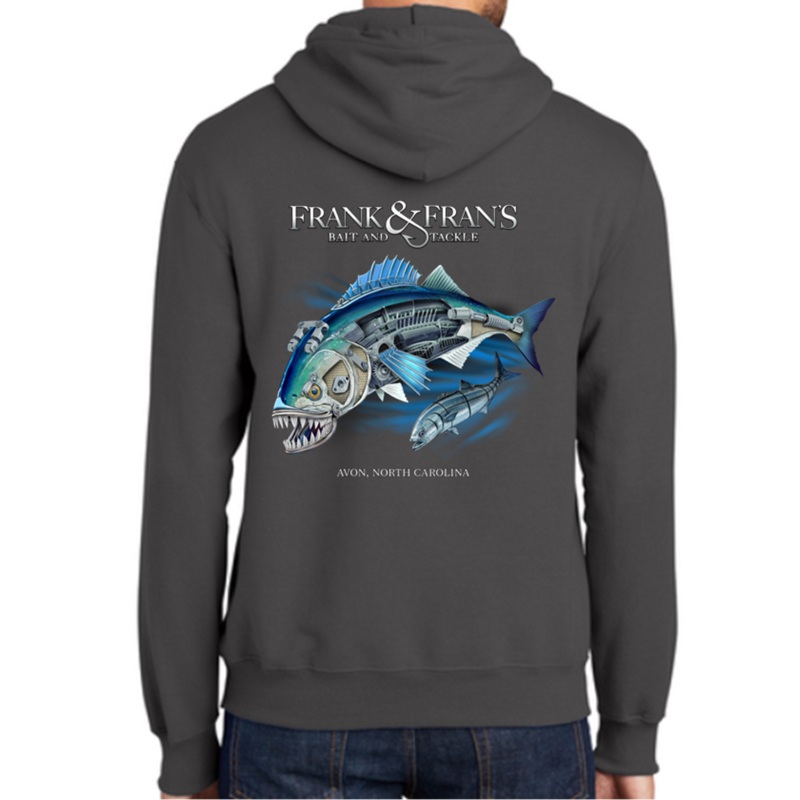 F&F Robo Bluefish Zip Hoodie