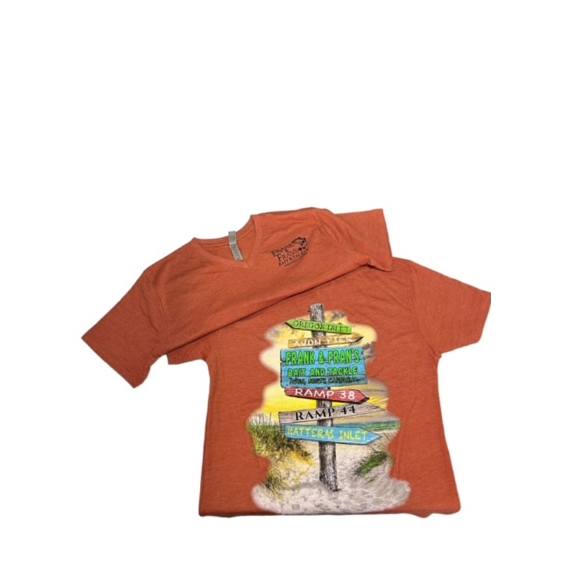 F&F Sign Post Short Sleeve No Pocket VNeck