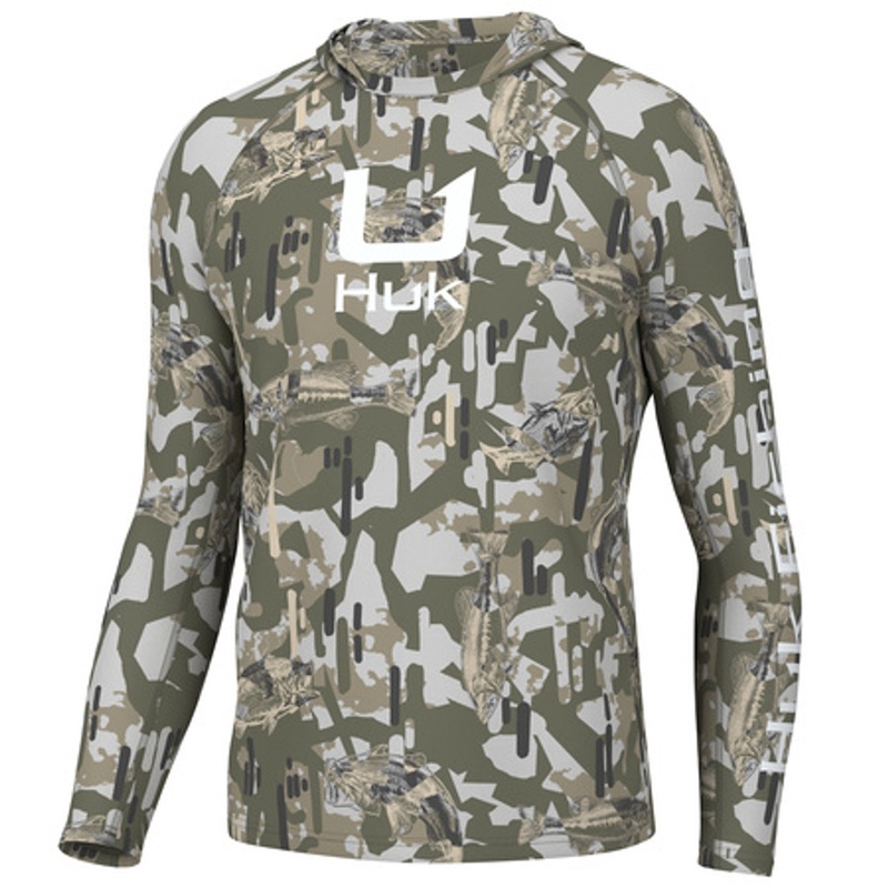 HUK KC ICON APEX VERT HOODIE