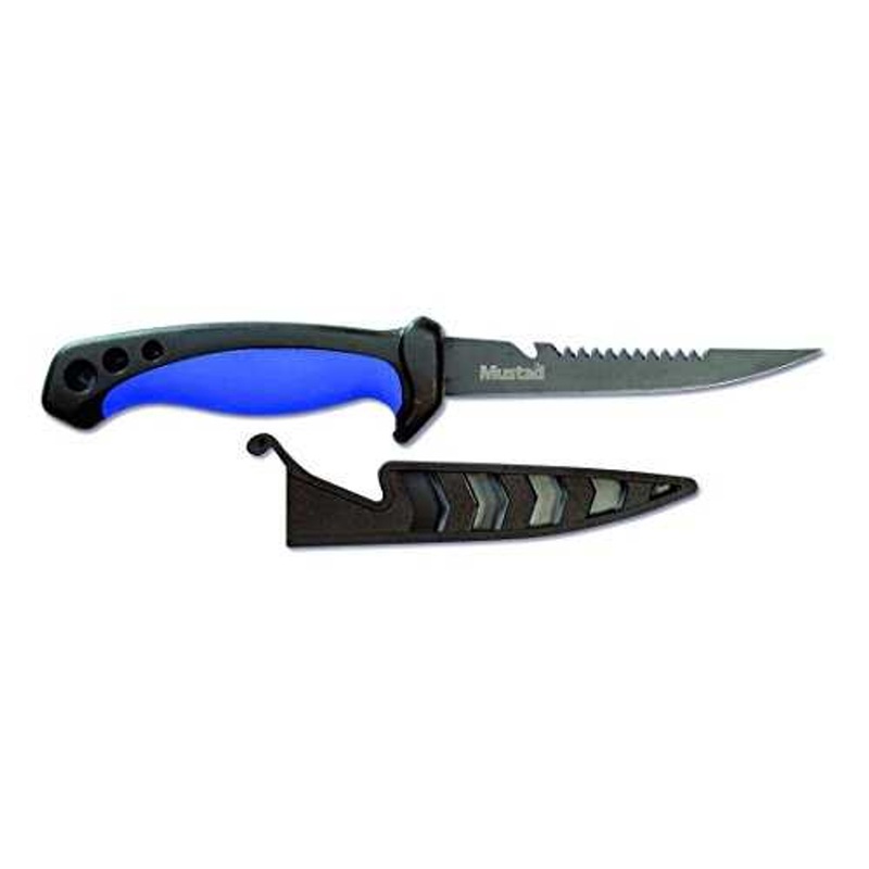 Mustad 4" Bait Knife w/ Sheath