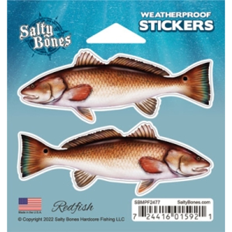 Salty Bones Mini Decal