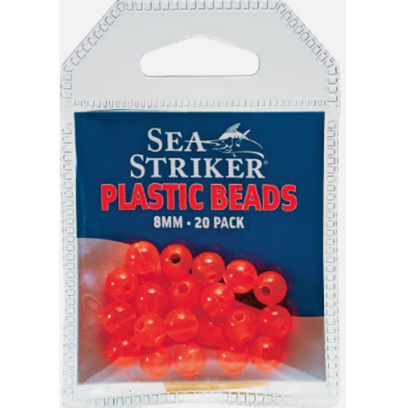 Sea Striker 8RB Round Beads 20 Pk