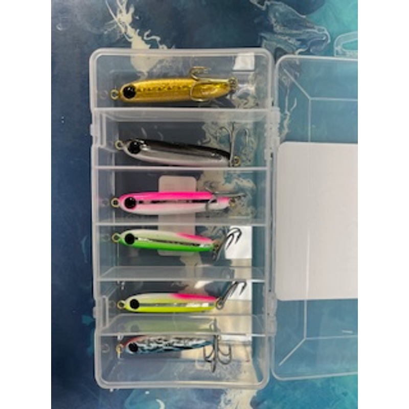 ES Lures Tackle Box - 1.25 &  2 oz