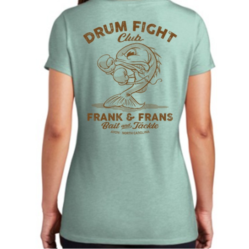 F&F Drum Fight Club Short Sleeve No Pocket VNeck