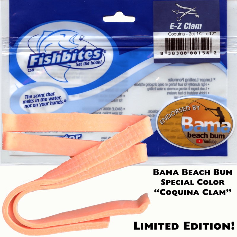 Fishbites E-Z Clam Coquina