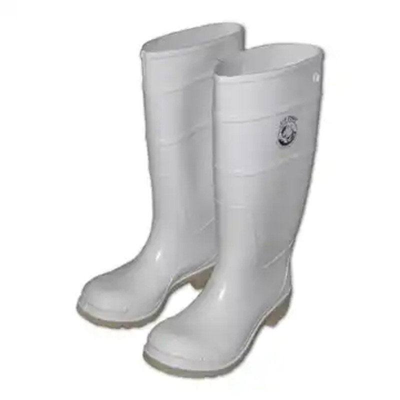 Joy Fish 16" White PVC Boot