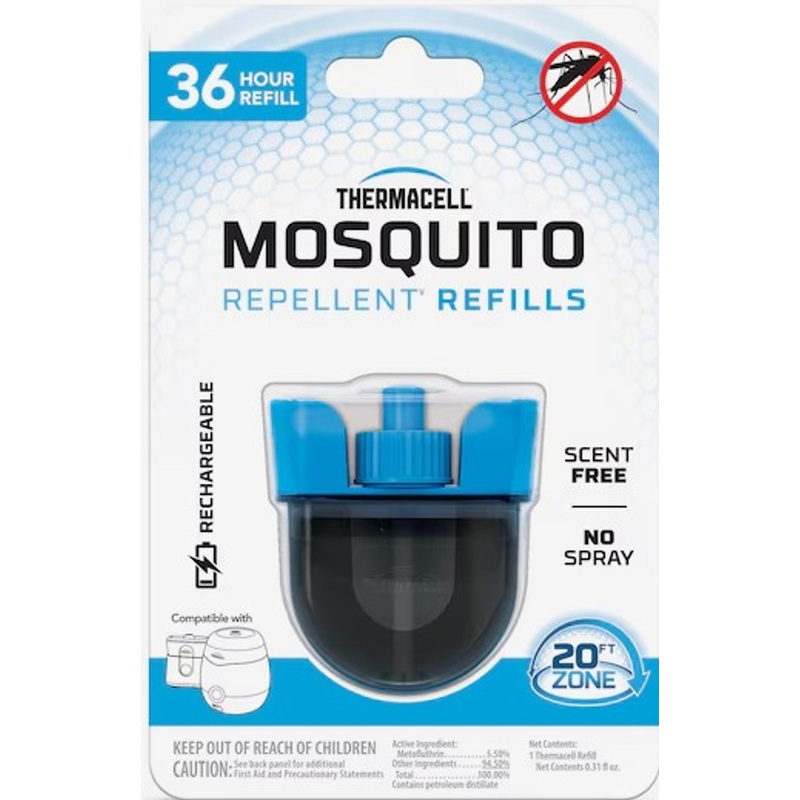 Thermacell ER136 Rechargeable Mosquito Repellent Refill - 36 Hours