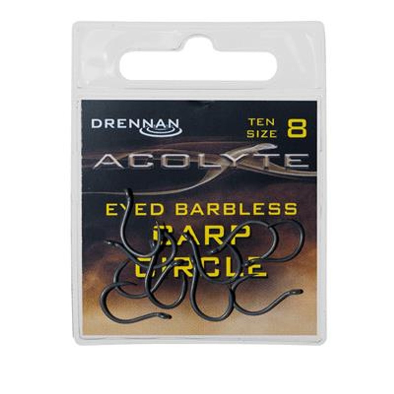 Drennan Acolyte Barbless Carp Circle Hooks